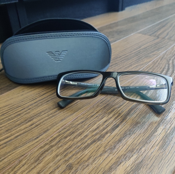 Emporio Armani Brown eyeglasses - Picture 1 of 5